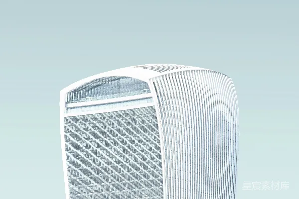 高清摄影 白色粉刷的建筑