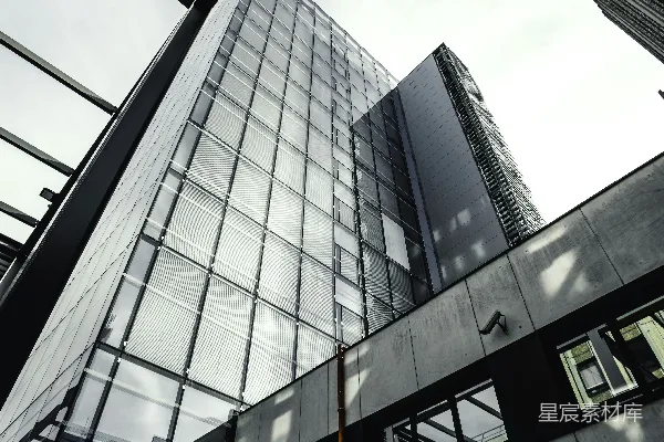 高清摄影 低角度拍摄的高层建筑
