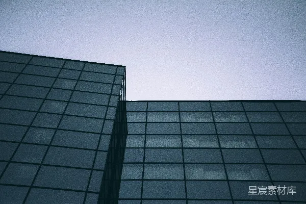 高清摄影 黑色和灰色的高层建筑