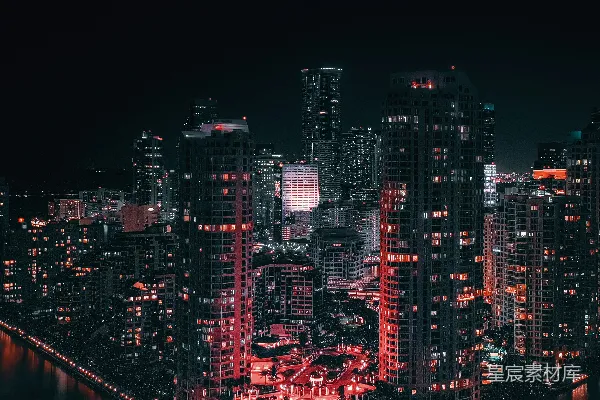 夜晚的城市