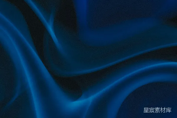 高清摄影 蓝色和黑色的背景上有波浪线。