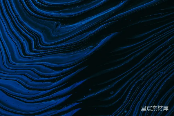高清摄影 蓝白波纹
