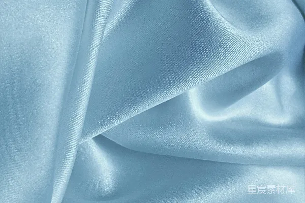 高清摄影 蓝色织物在白色织物上