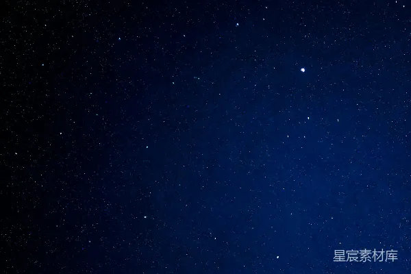 高清摄影 夜晚的星空蓝天
