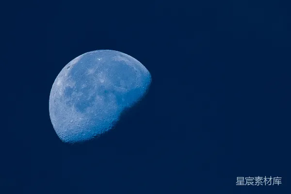 高清摄影 月球的特写照片