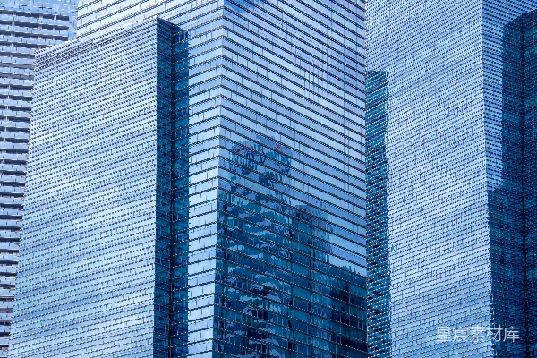 高清摄影 幕墙建筑白天