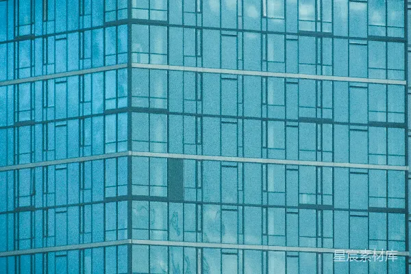 高清摄影 一架飞机飞在一座非常高的建筑物前面