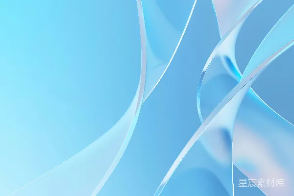 高清摄影 模糊的蓝白背景图像