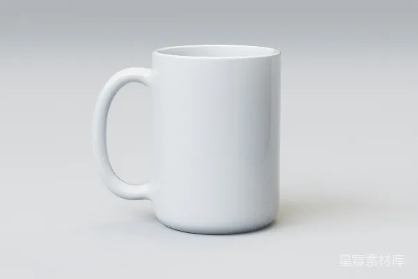 高清摄影 一个白色的咖啡杯