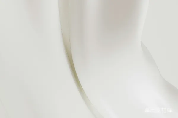 高清摄影 这里展示的是流畅、光滑的白色布料。