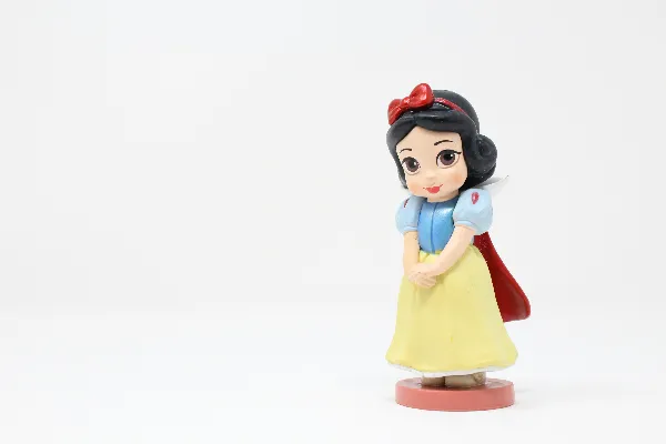 高清摄影 白雪公主摆件