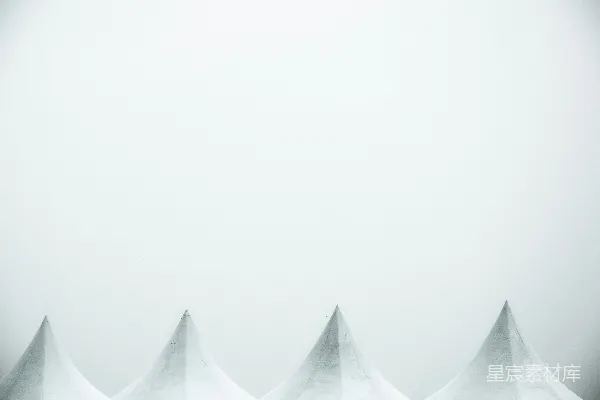 高清摄影 四座白山