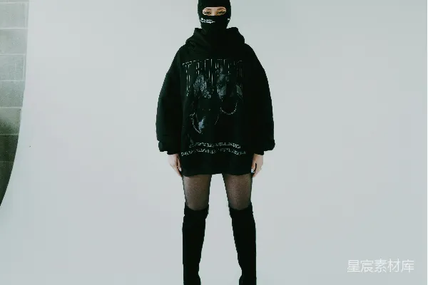 高清摄影 站在白色背景前的人