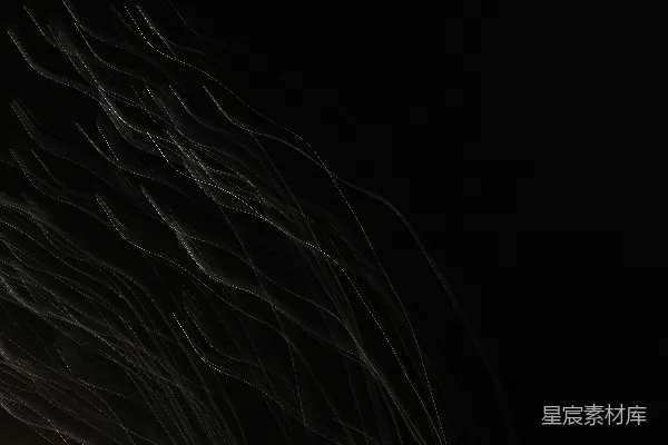 高清摄影 一张黑白相间的街道灯照片