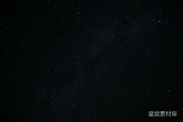高清摄影 黑白星空