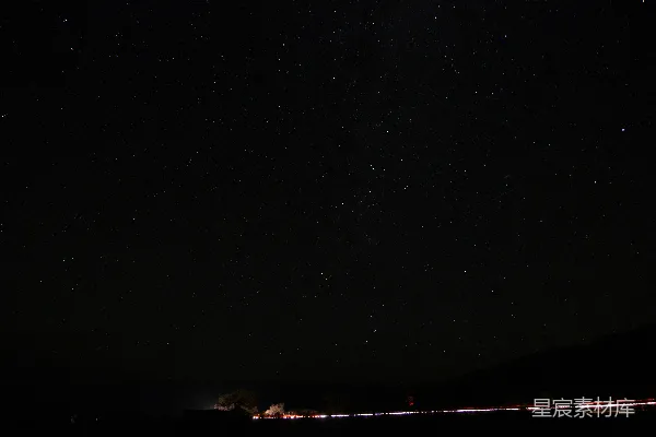 高清摄影 夜晚的黑白天空