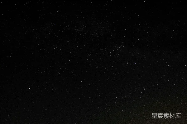 高清摄影 黑白星空夜景