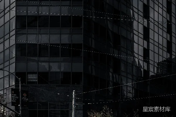 高清摄影 黑色和灰色的混凝土建筑