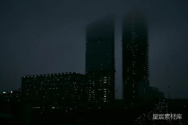 高清摄影 高楼剪影摄影