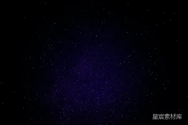 高清摄影 夜晚的蓝天上有星星。