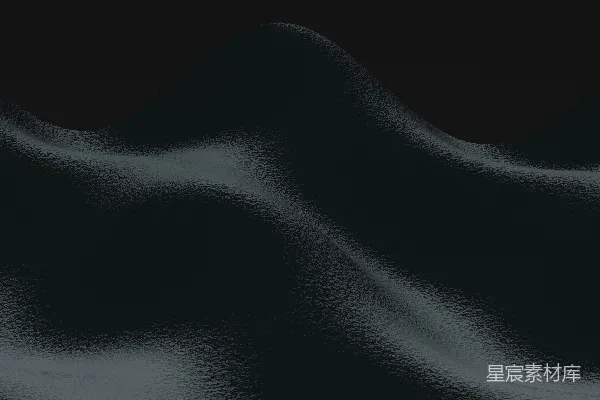 高清摄影 一张黑白照片，上面有波浪形的线条。
