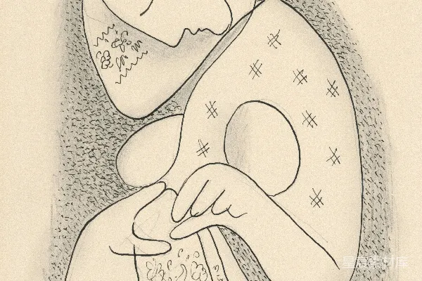 缝纫人的卡通画