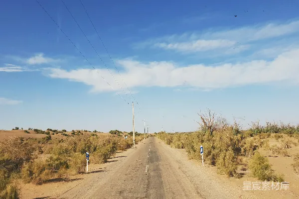 棕色公路小径