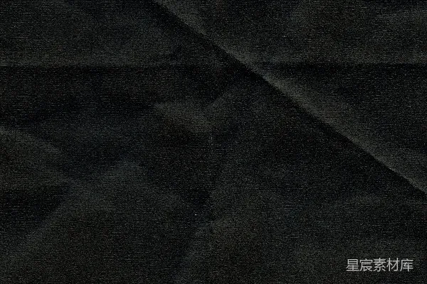 高清摄影 一张黑色布料纹理的特写照片