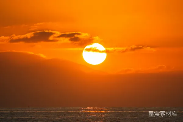高清摄影 夕阳西下