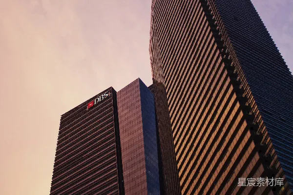 高楼建筑的高角度摄影
