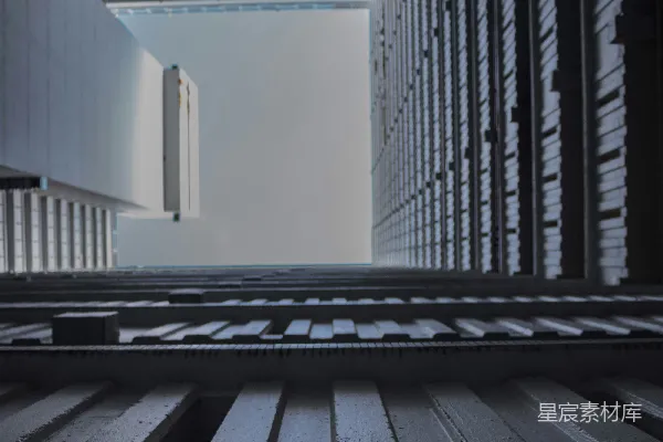高清摄影 从建筑物内部看外面的景色