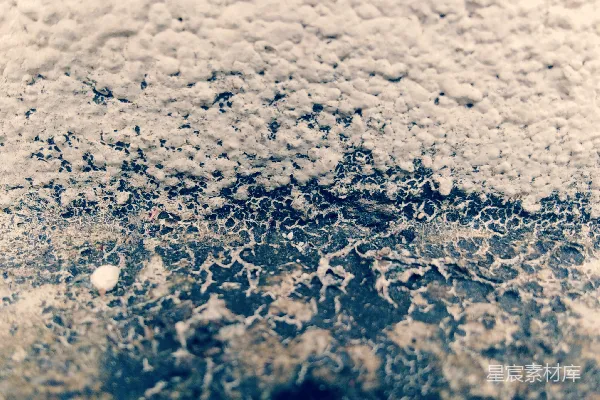 高清摄影 地面近景中的积雪