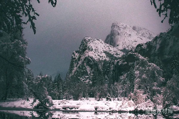 高清摄影 雪山