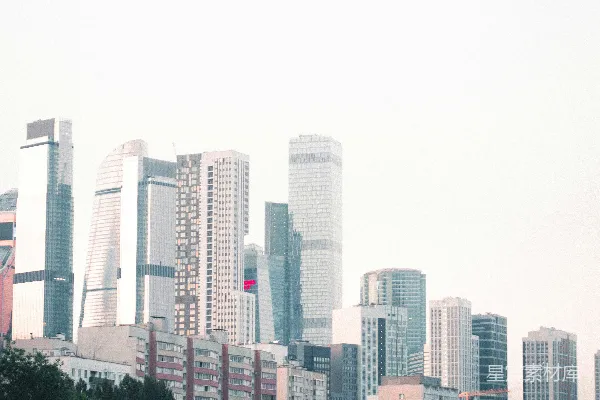 远处城市的景色