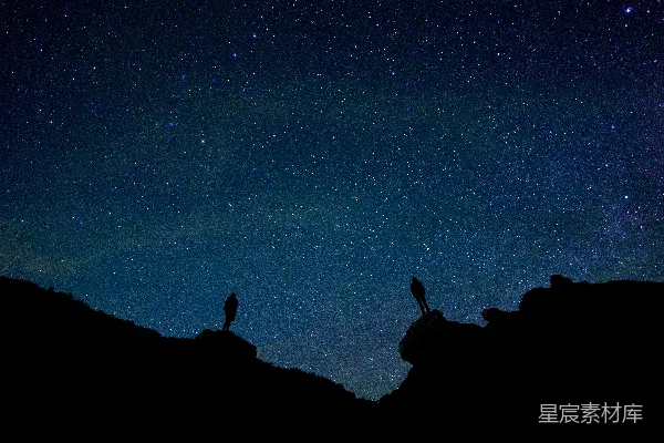 夜晚的银河