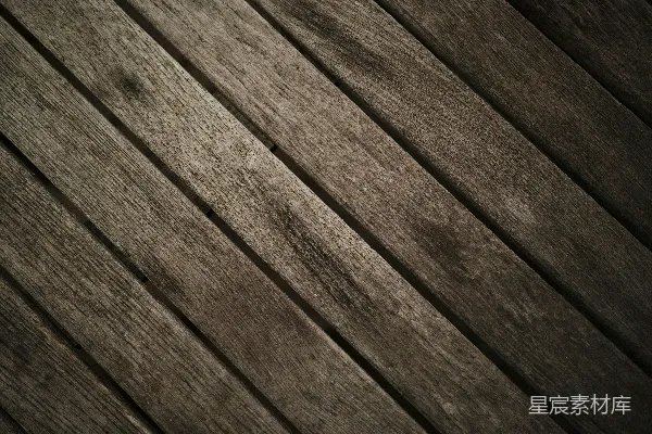 高清摄影 一张黑色背景下的木质地板特写照片