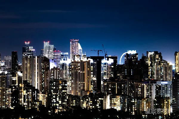 城市夜景 skyline