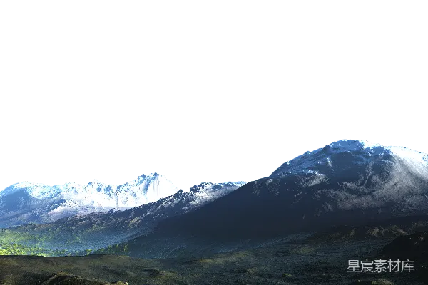 元素素材 山