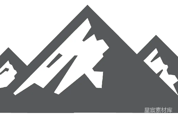 元素素材 山