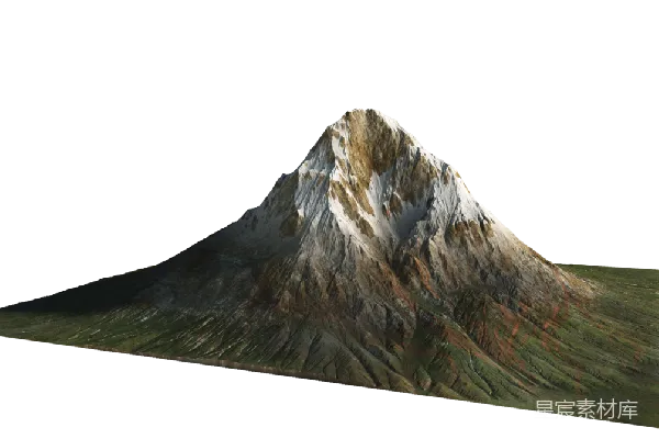 元素素材 山
