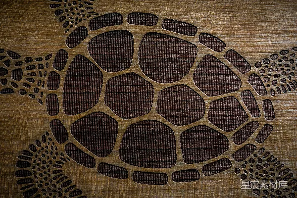 高清摄影 棕色和黑色的圆形纺织品