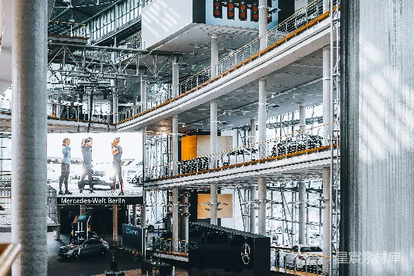 建筑的高角度视图
