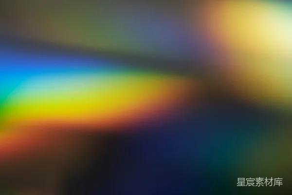 高清摄影 模糊彩虹光漏抽象