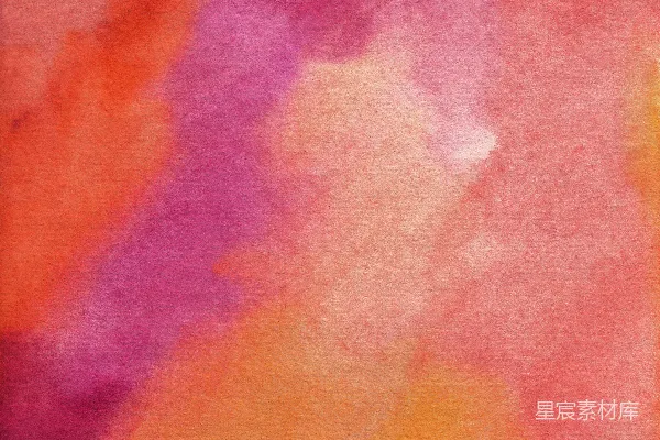 高清摄影 橙粉色和黄色的纺织品