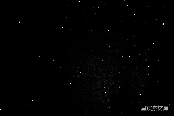 高清摄影 黑白星夜