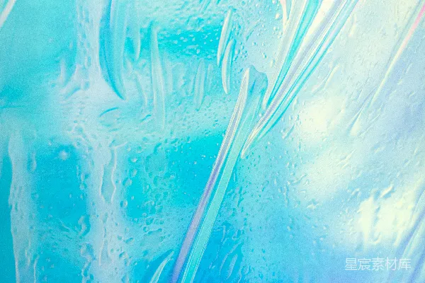 高清摄影 蓝白抽象画
