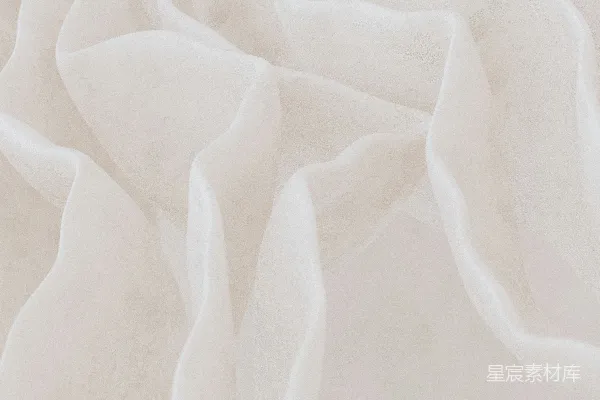 高清摄影 柔软的白色织物呈现出柔和的纹理。