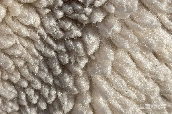 高清摄影 一只羊的羊毛的特写视图