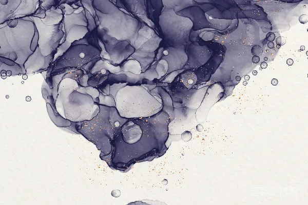 高清摄影 黑白抽象画