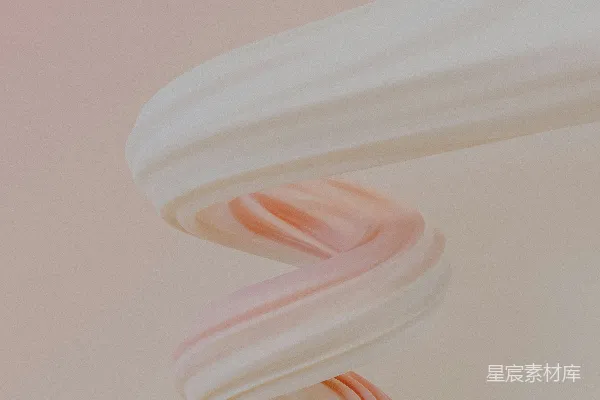 一张抽象的照片里包含着粉红色和白色的物体